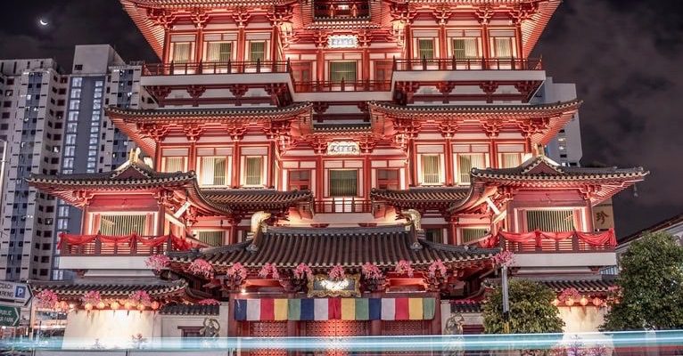 Chinese Temple in Singapore