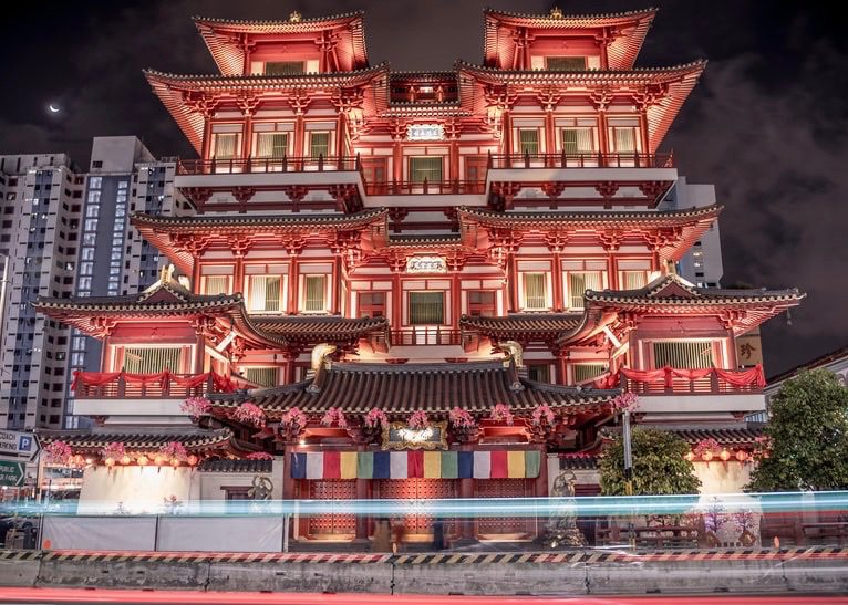 Chinese Temple in Singapore