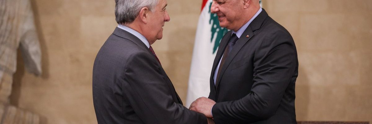 Tajani visits lebanon