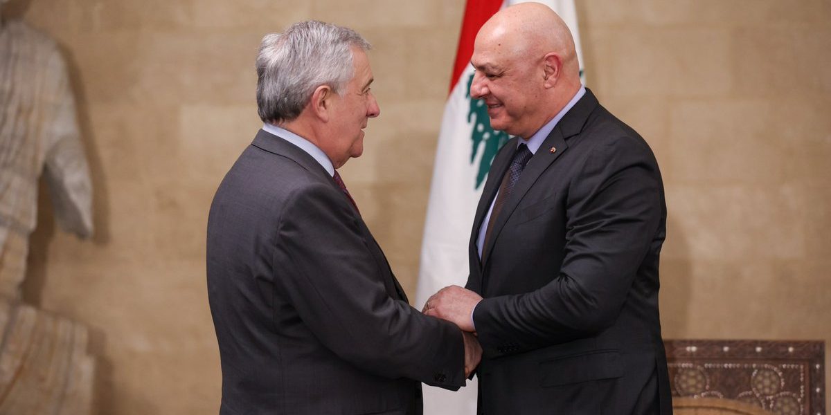 Tajani visits lebanon