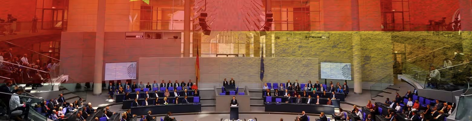 china support for fringe rallies in germany