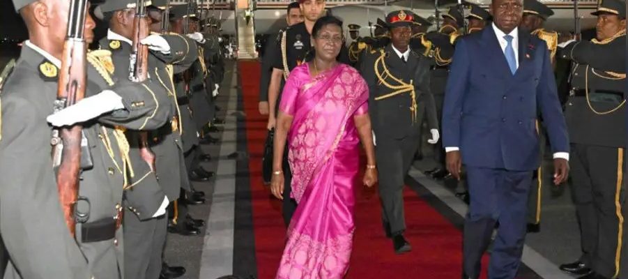 state visit of murmu to angola