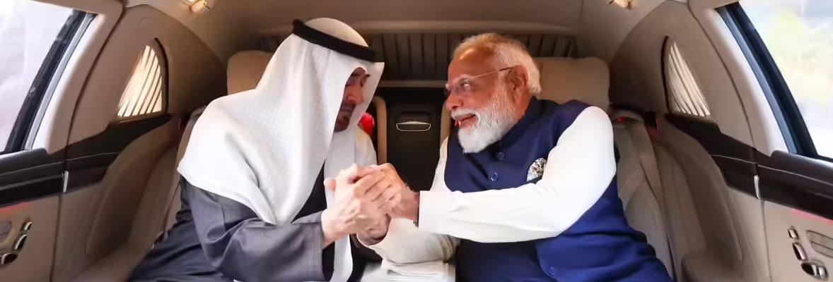 The UAE President’s India Visit