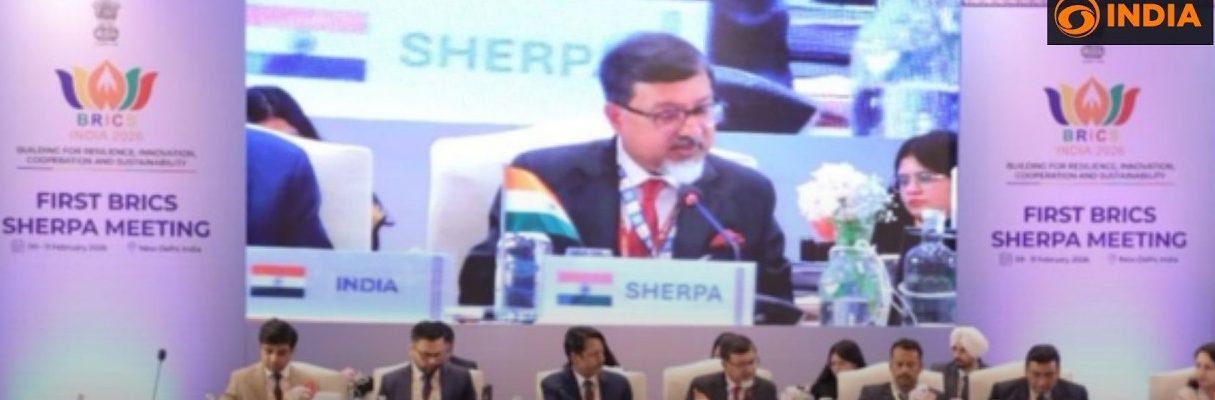 India's first BRICS sherpa meeting