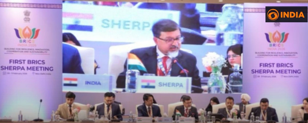 India's first BRICS sherpa meeting