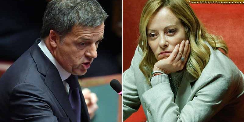 Meloni and Renzi turn question time into a test of political nerve
