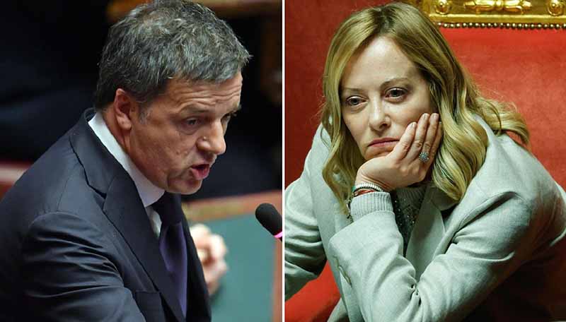 Meloni and Renzi turn question time into a test of political nerve