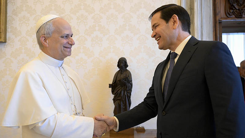 Rubio’s Meeting with Pope Leo