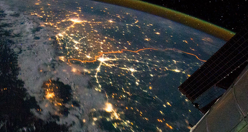 The New Eyes Above India