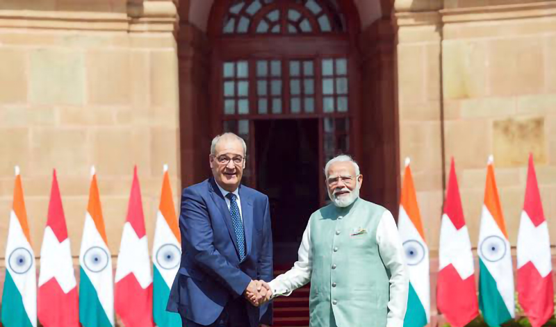 The Swiss President’s Visit to India and the Transformation of Trust into Partnership